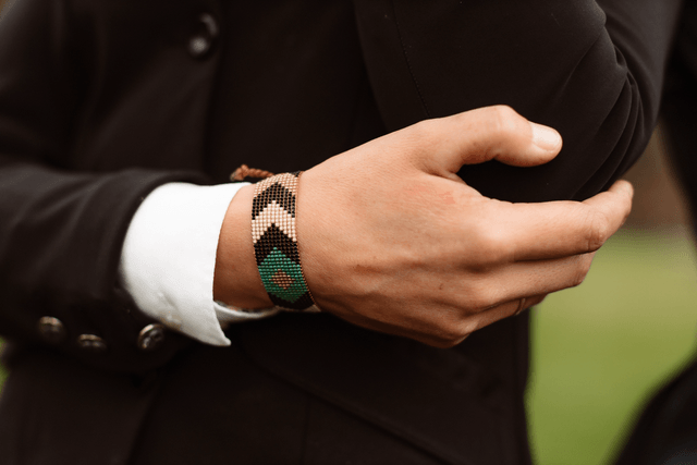 BRACELET SIGNATURE Tissé à la main 
